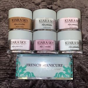 Kiara sky dip powder with dip case
